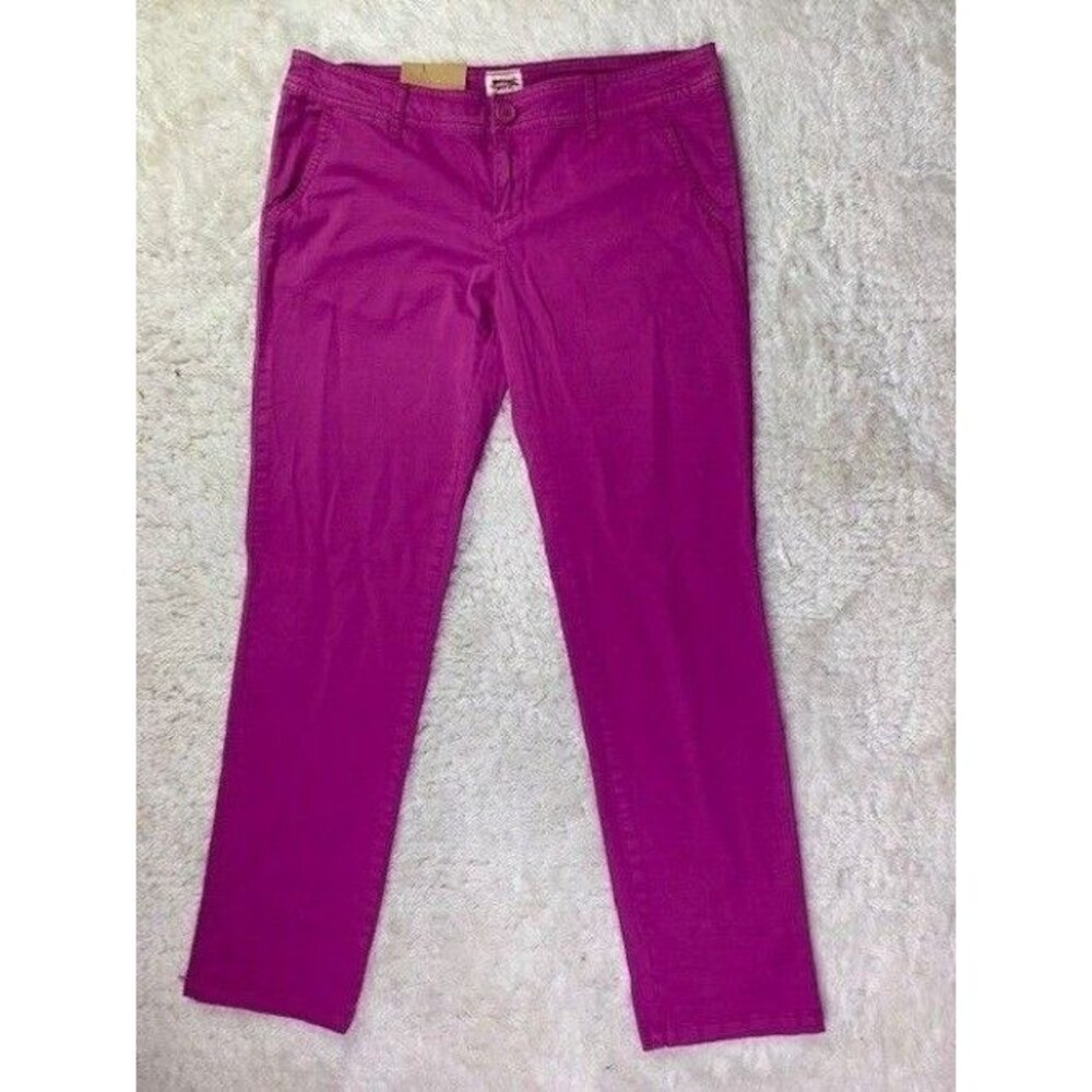 Mossimo Size 9 Fit # 6 Womens Jeans Ankle Pants Rose Low Rise Stretch